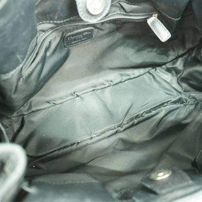 Dior Handbag Cannage Nylon Black Silver — view 4