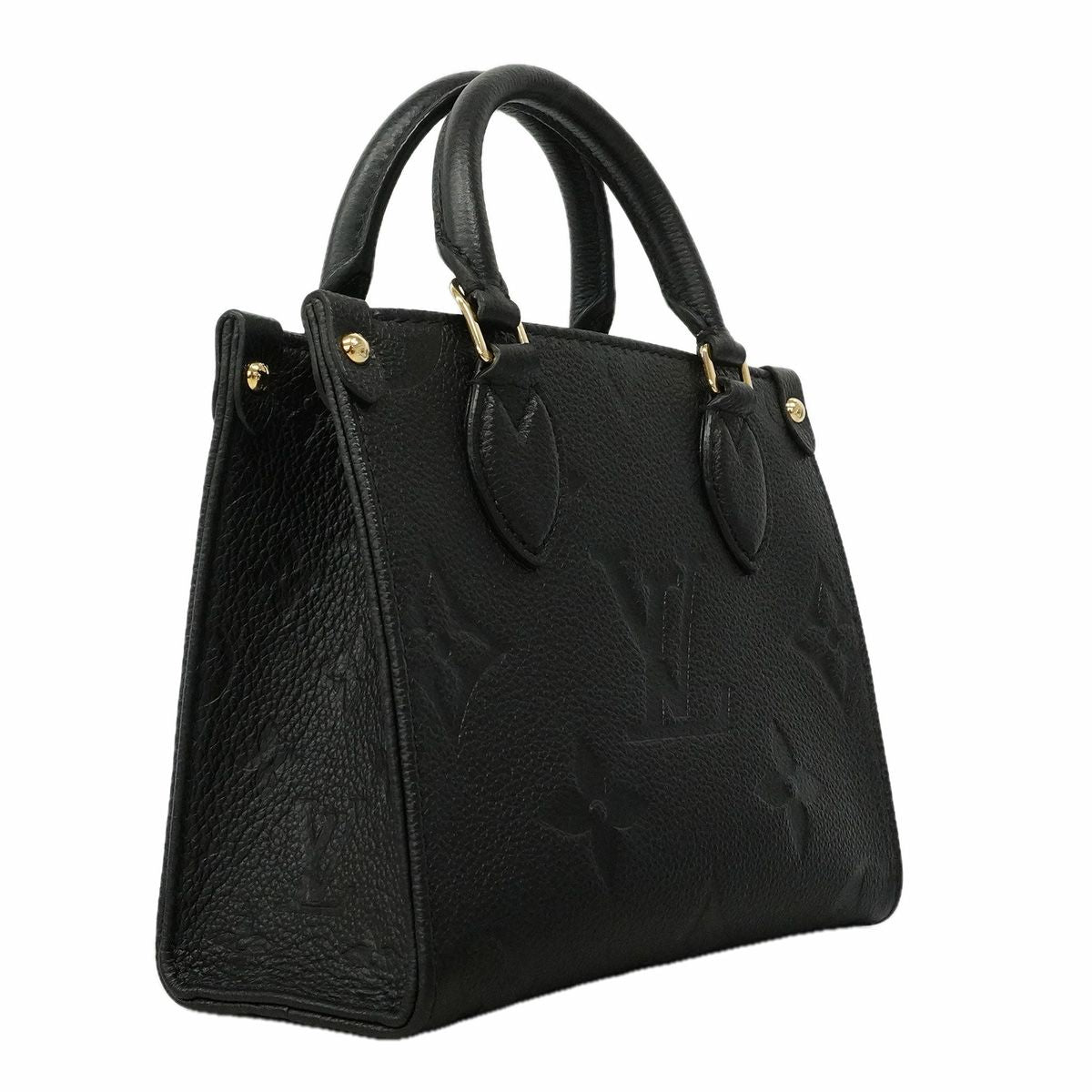 Louis Vuitton Handbag Monogram Empreinte on the Go BB Noir 2-Way Bag — view 2