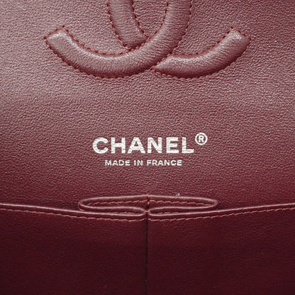 Chanel Shoulder Bag Quilted Caviar Leather Black Silver — view 5
