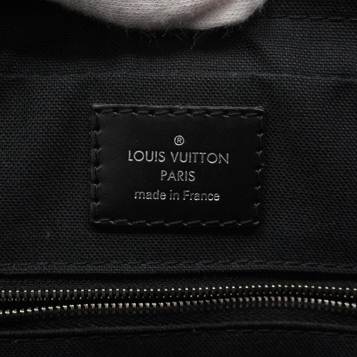 Louis Vuitton Business Bag Damier Graphite Porte Documents Voyage Black Gray — view 5