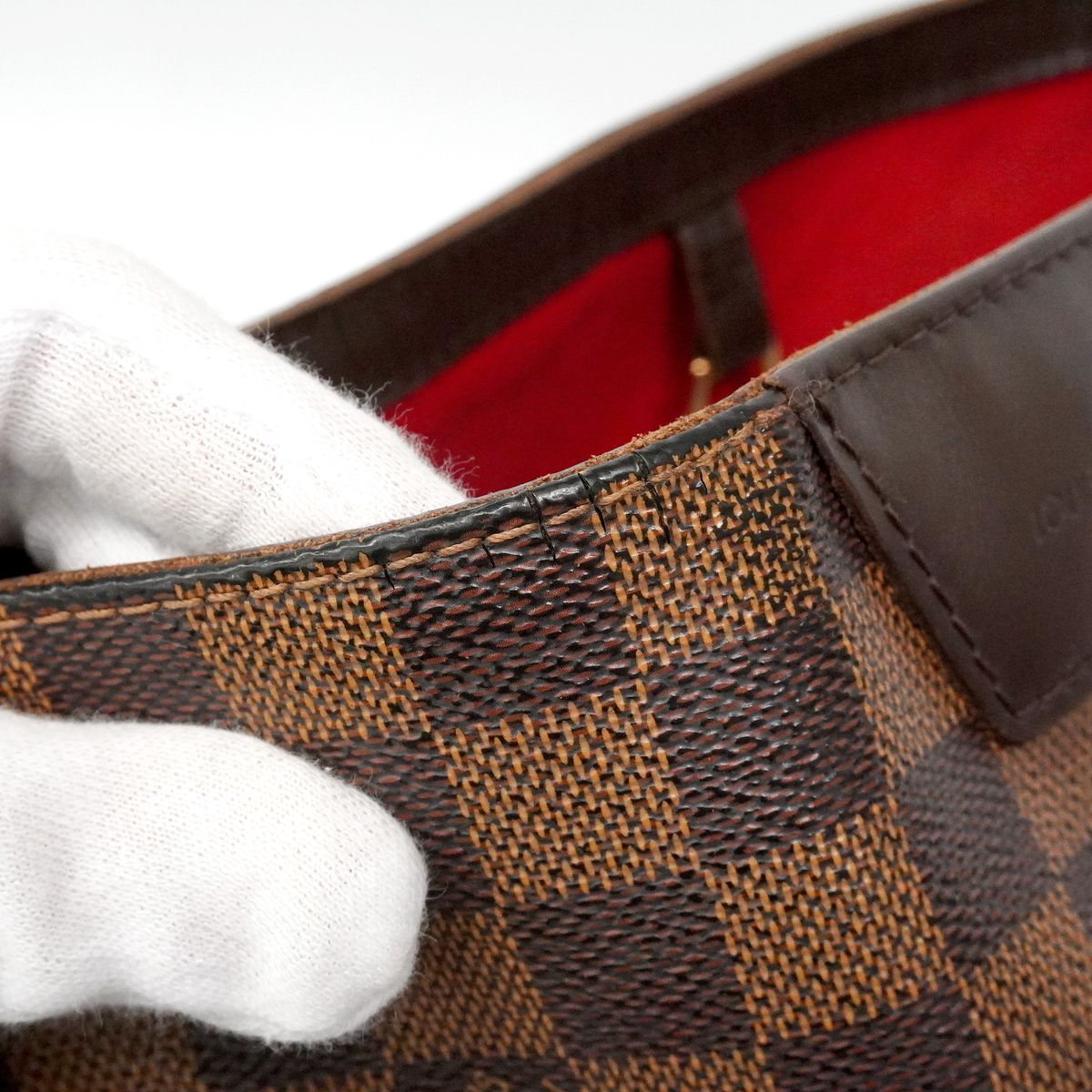 Louis Vuitton Tote Damier Cavalli Vinton Ebene — view 7