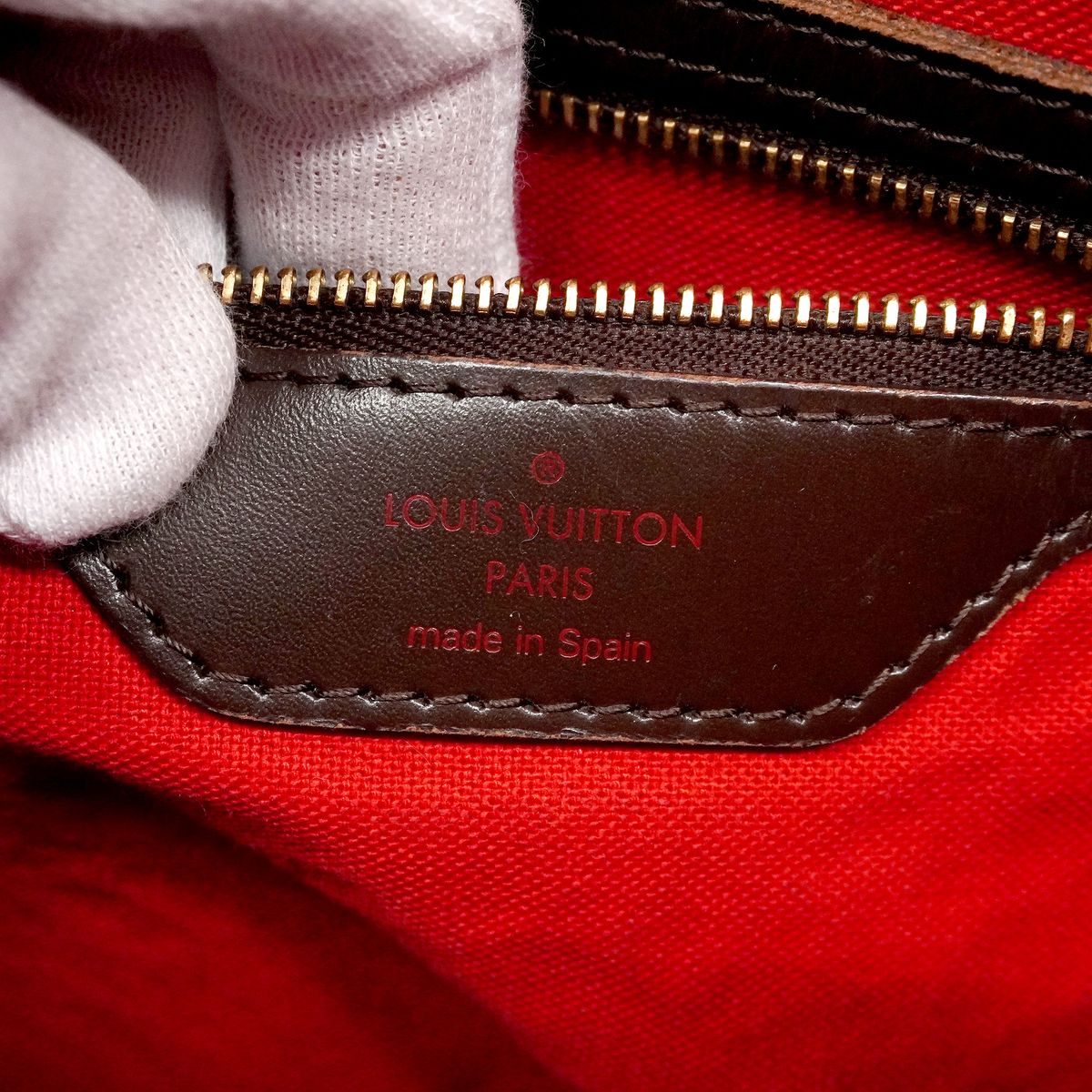 Louis Vuitton Tote Damier Cavalli Vinton Ebene — view 5