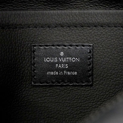 Louis Vuitton Clutch Monogram Eclipse Rocker Dopp Kit Black — view 5