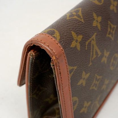 Louis Vuitton Clutch Monogram Pochette Dam PM Brown — view 7