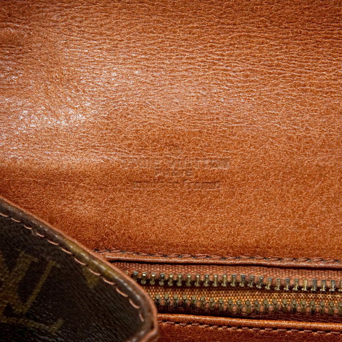 Louis Vuitton Clutch Monogram Pochette Dam PM Brown — view 5