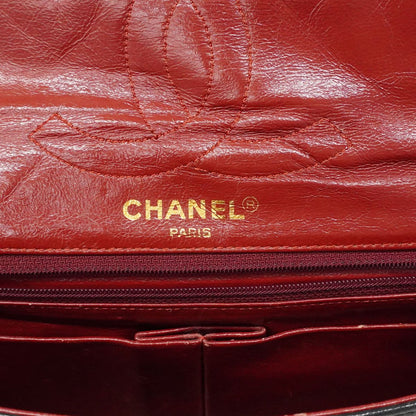 Chanel Shoulder Bag Quilted Limited Edition Lambskin Black Gold Silver — view 5