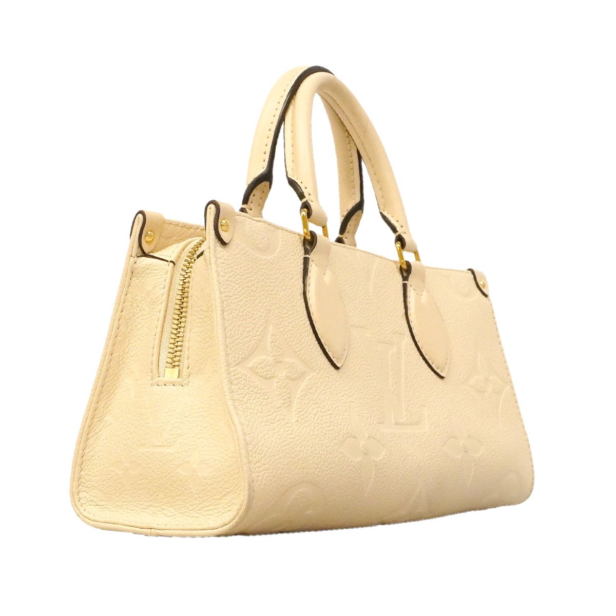 Louis Vuitton Handbag Monogram Empreinte on the Go East West Cream 2-Way Bag — view 2