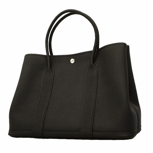 Hermes Tote Garden Party PM Negonda Black Silver