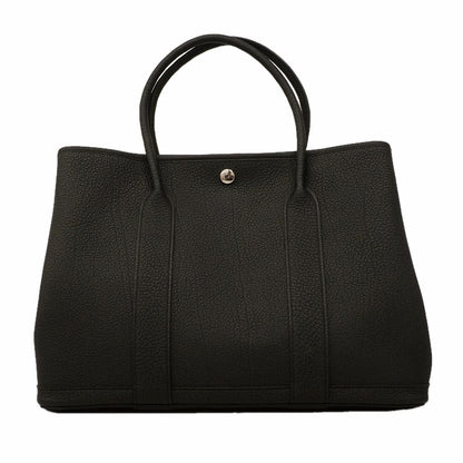 Hermes Tote Garden Party PM Negonda Black Silver — view 6