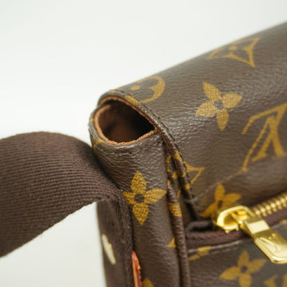 Louis Vuitton Shoulder Bag Monogram Beaubourg MM Brown — view 6