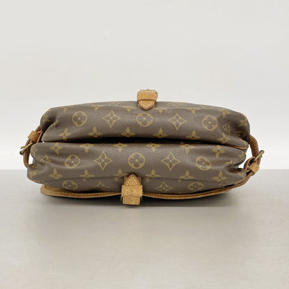 Louis Vuitton Shoulder Bag Monogram Saumur 30 Brown — view 3