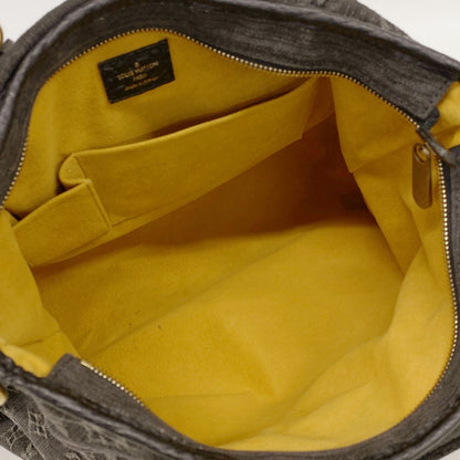 Louis Vuitton Handbag Monogram Denim Neo Cabby GM Noir 2-Way Bag — view 4