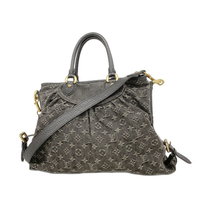 Louis Vuitton Handbag Monogram Denim Neo Cabby GM Noir 2-Way Bag