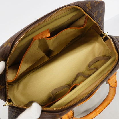 Louis Vuitton Handbag Monogram Deauville Brown — view 4