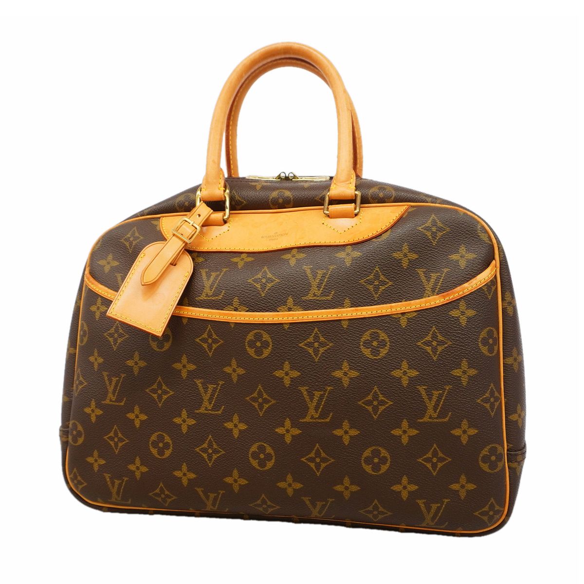 Louis Vuitton Handbag Monogram Deauville Brown