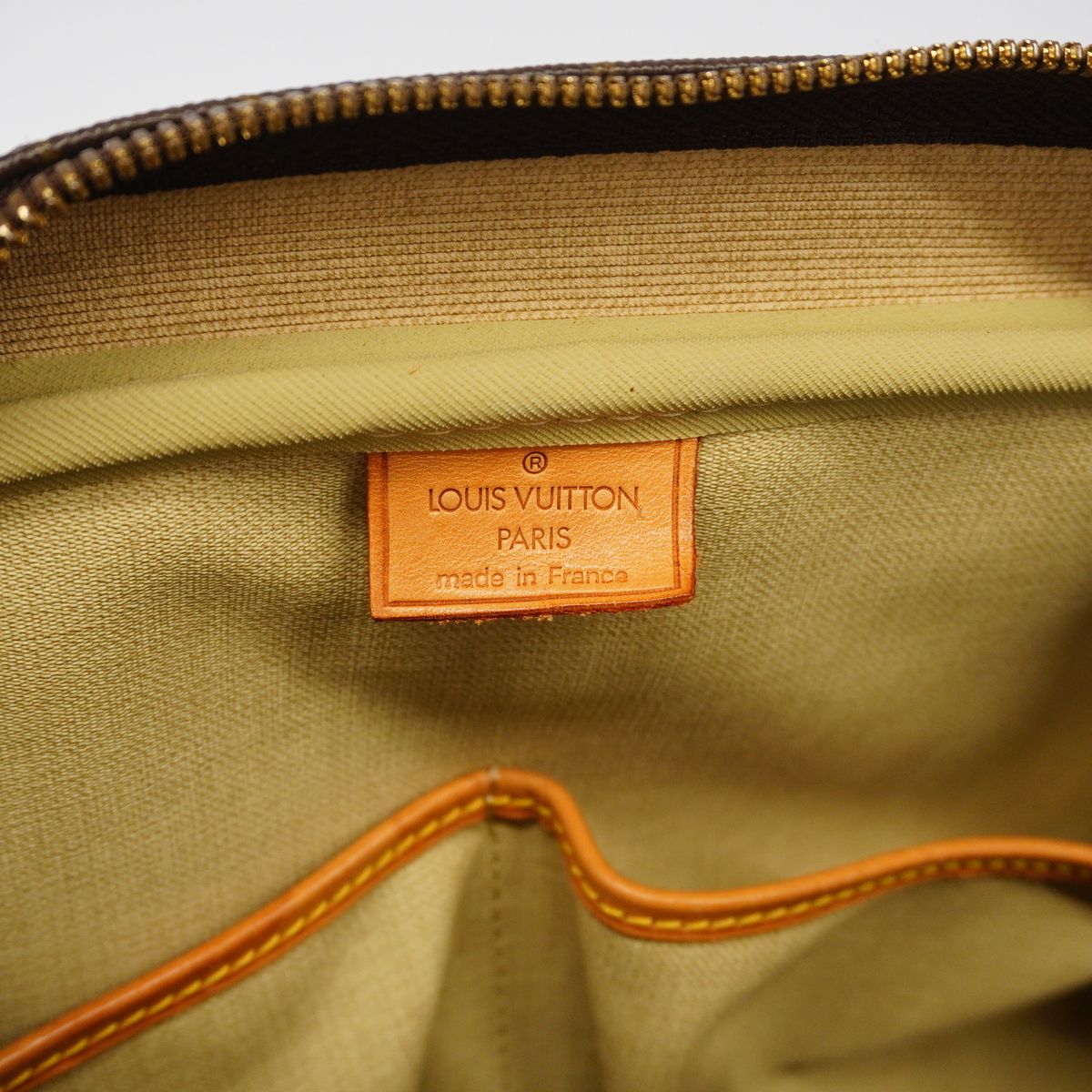 Louis Vuitton Handbag Monogram Deauville Brown — view 5