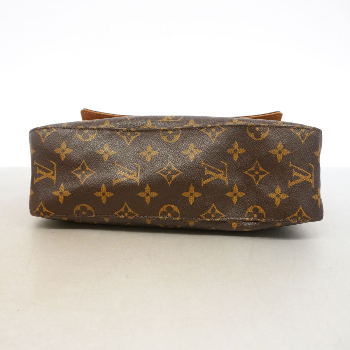 Louis Vuitton Shoulder Bag Monogram Mini Looping Brown — view 3