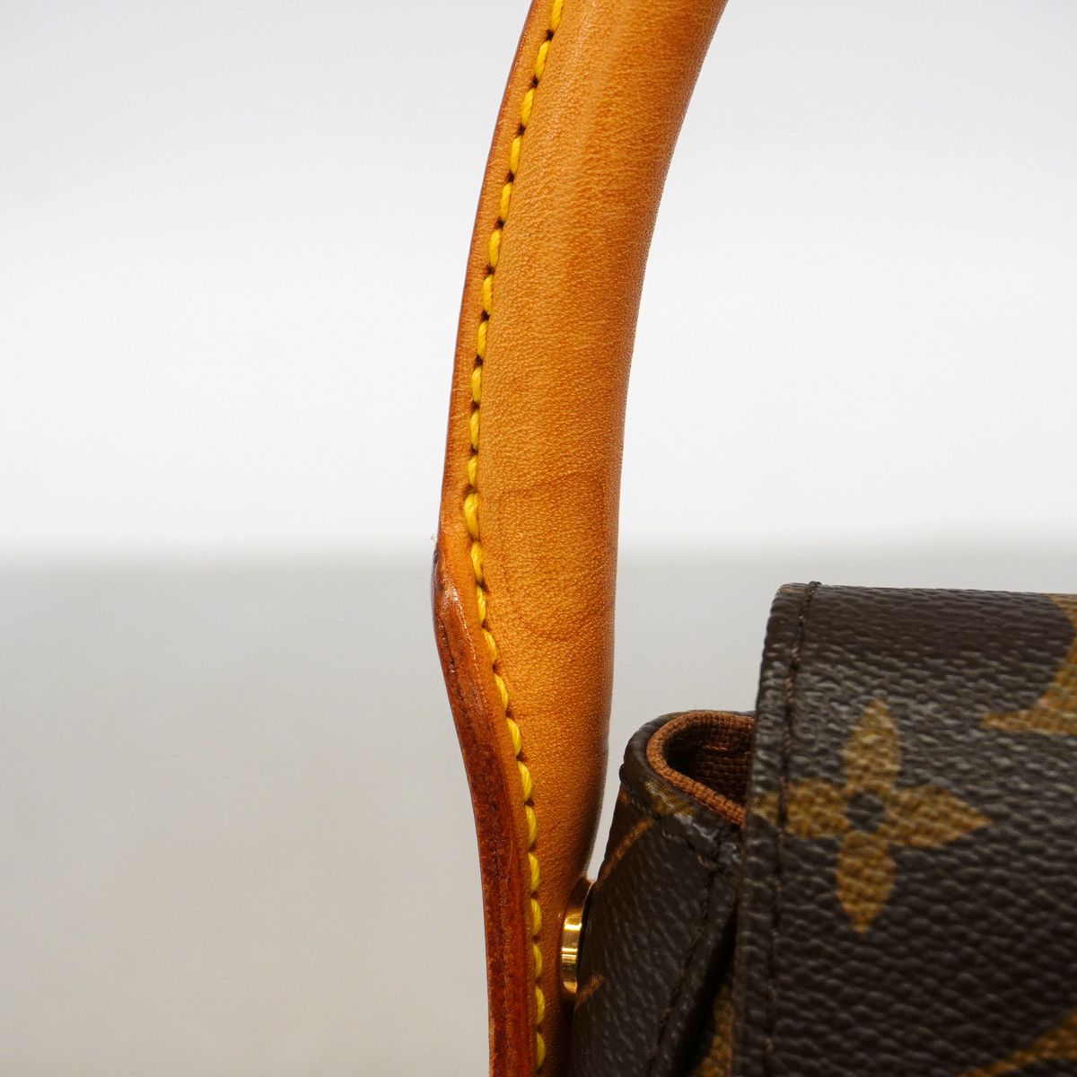 Louis Vuitton Shoulder Bag Monogram Mini Looping Brown — view 7
