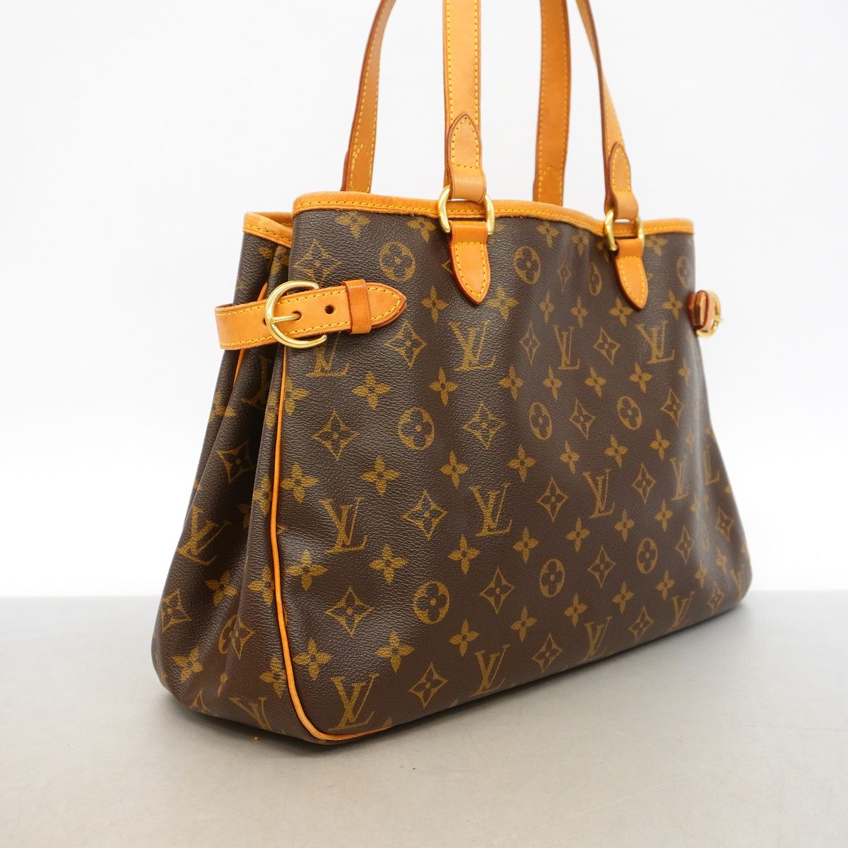 Louis Vuitton Tote Monogram Batignolles Horizon Tal Brown — view 2
