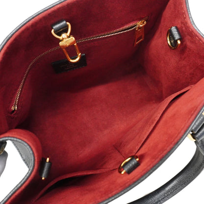 Louis Vuitton Handbag Monogram Empreinte Bicolor on the Go PM Black Beige 2-Way — view 4