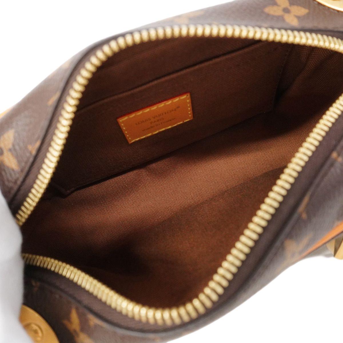 Louis Vuitton Shoulder Bag Monogram Archive Mini Soft Trunk Brown — view 4
