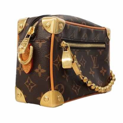 Louis Vuitton Shoulder Bag Monogram Archive Mini Soft Trunk Brown — view 2