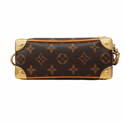 Louis Vuitton Shoulder Bag Monogram Archive Mini Soft Trunk Brown — view 3