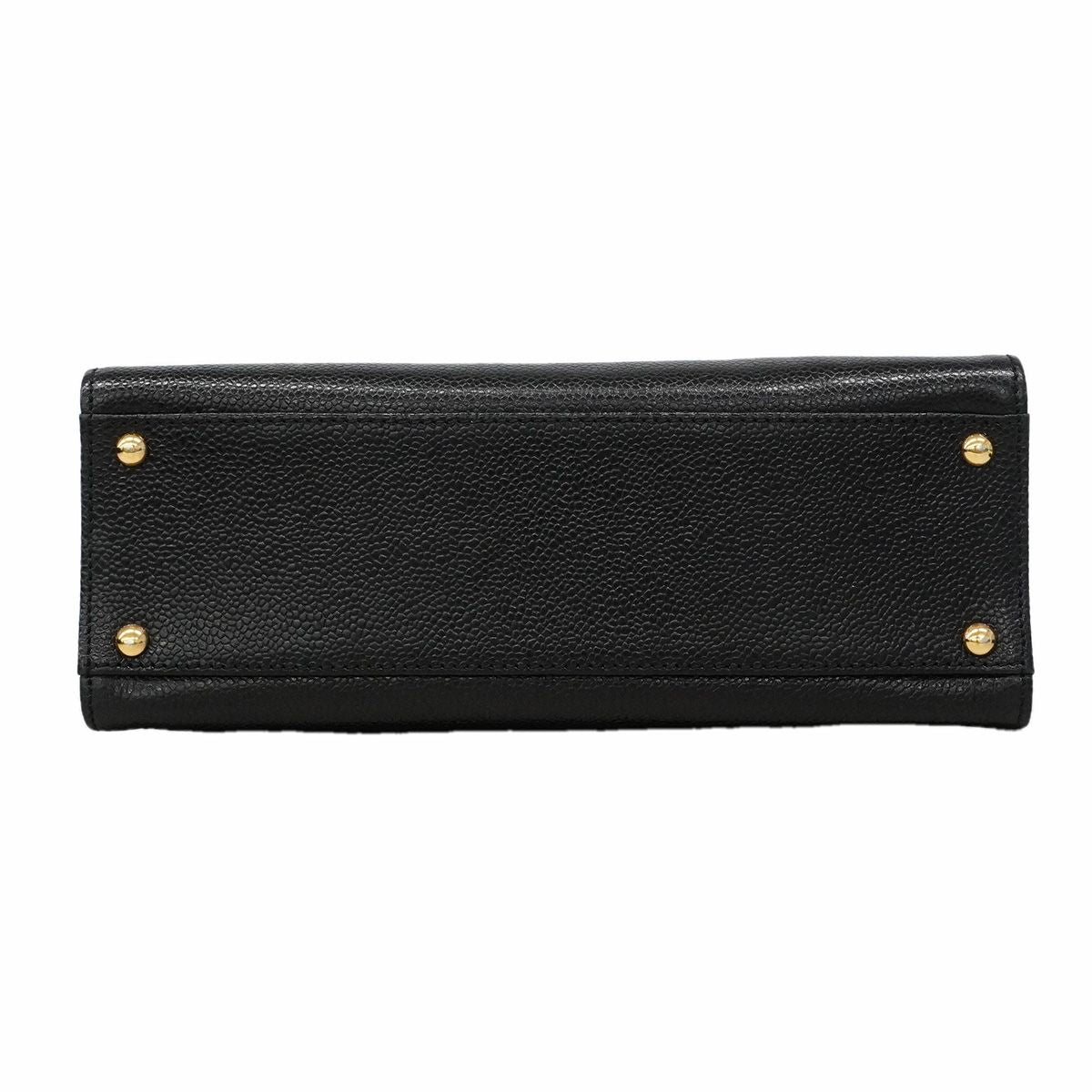 Chanel Handbag Caviar Leather Black Gold — view 3