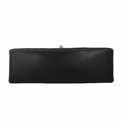 Chanel Shoulder Bag Diana Lambskin Black Gold — view 3