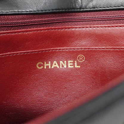 Chanel Shoulder Bag Diana Lambskin Black Gold — view 5