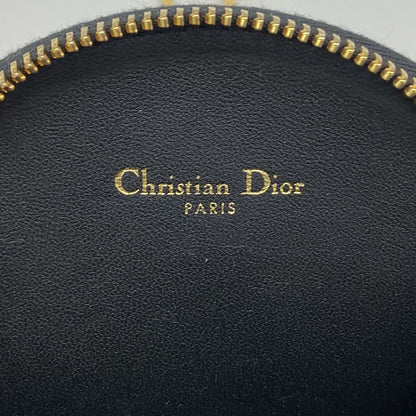 Dior Shoulder Bag Cannage Leather Black Gold — view 5