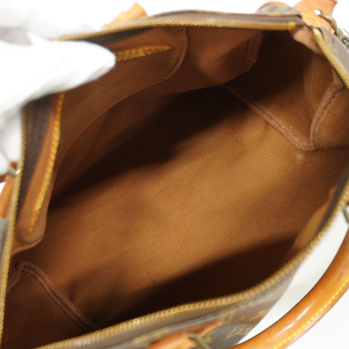 Louis Vuitton Handbag Monogram Speedy 30 Brown — view 4