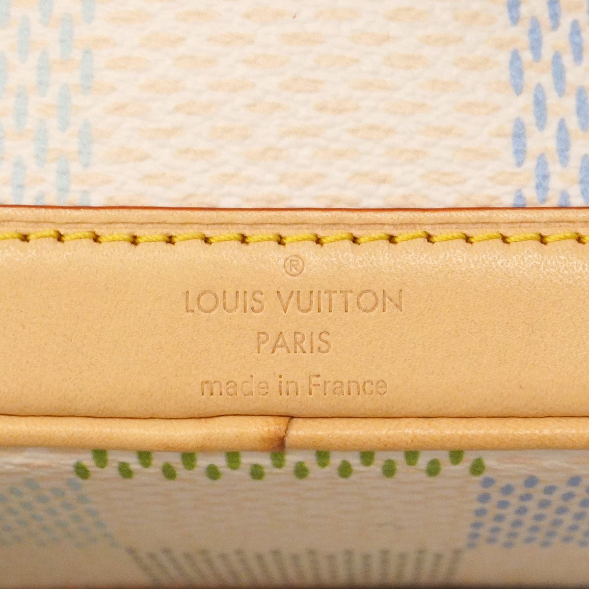 Louis Vuitton Handbag Damier Licious Nano Noe Pistachio Green 2-Way Bag — view 5