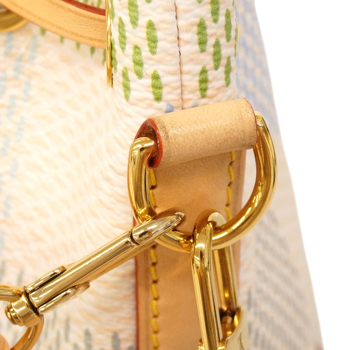 Louis Vuitton Handbag Damier Licious Nano Noe Pistachio Green 2-Way Bag — view 6