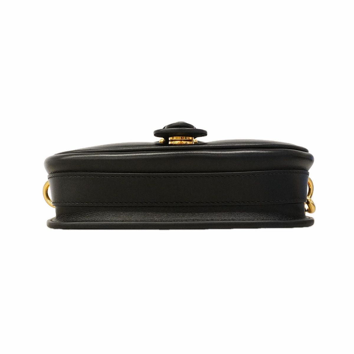 Dior Shoulder Bag Bobbi Leather Black Gold — view 3