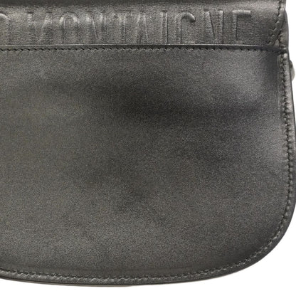 Dior Shoulder Bag Bobbi Leather Black Gold — view 6