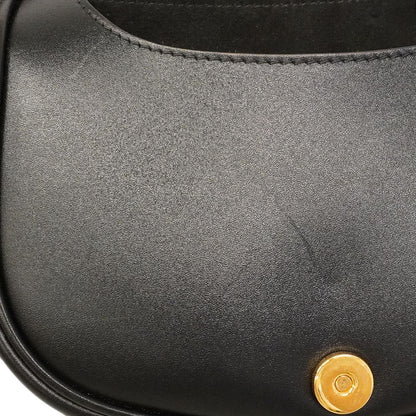 Dior Shoulder Bag Bobbi Leather Black Gold — view 7