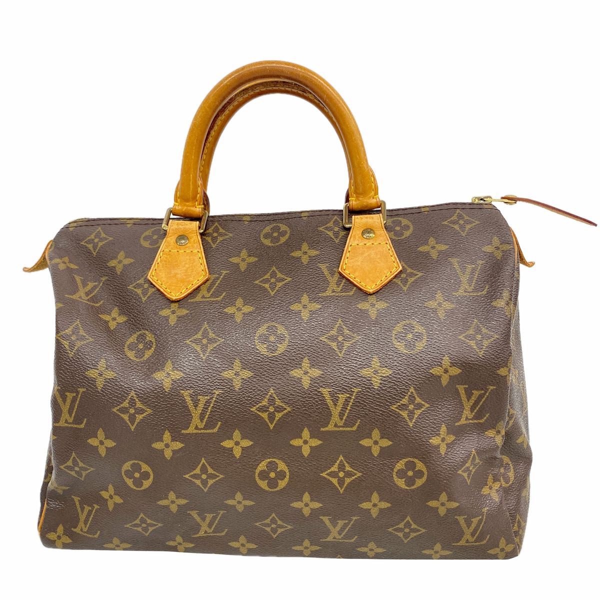 Louis Vuitton Handbag Monogram Speedy 30 Brown