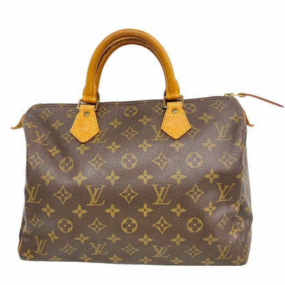 Louis Vuitton Handbag Monogram Speedy 30 Brown