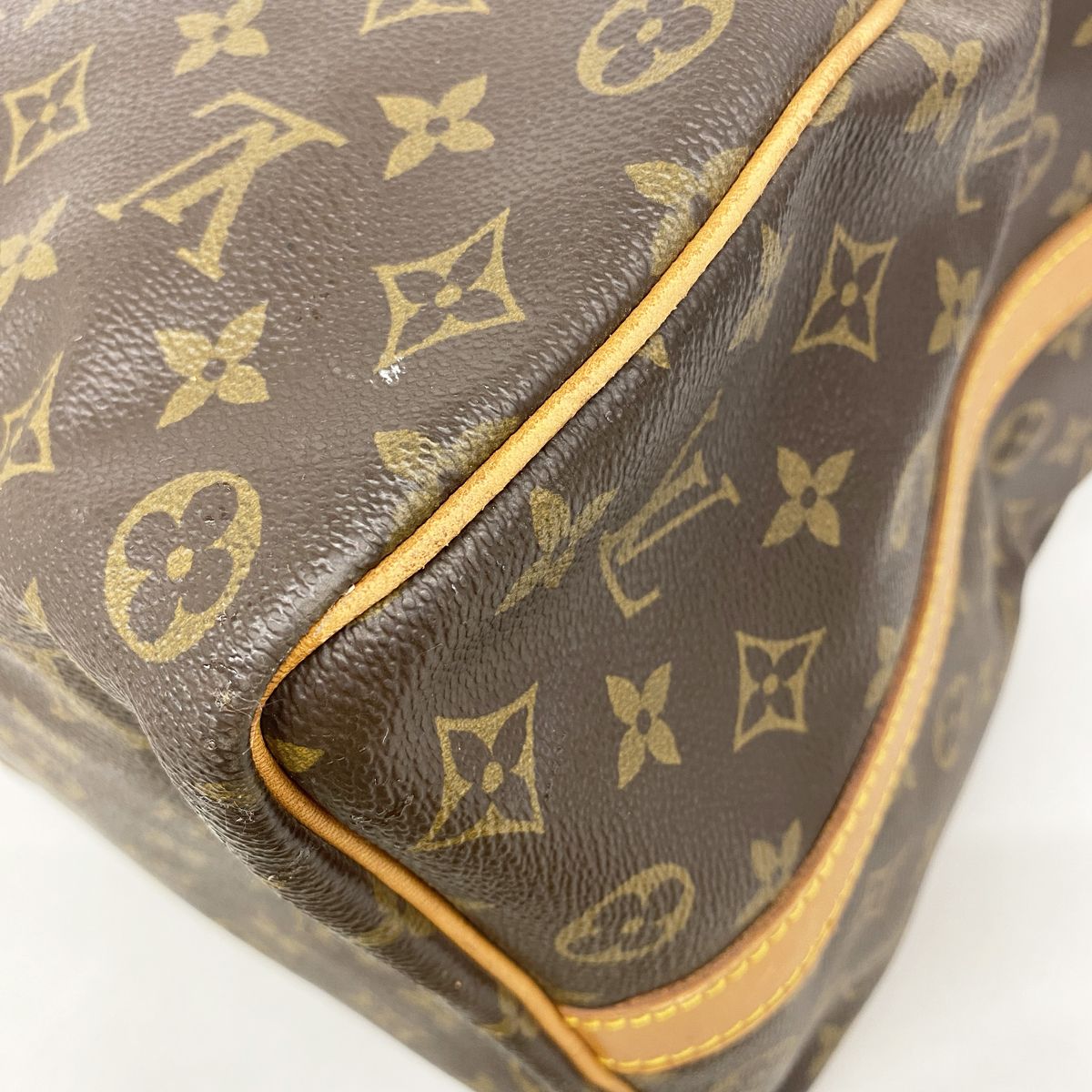 Louis Vuitton Boston Bag Monogram Keepall Bandouliere 50 Brown — view 6