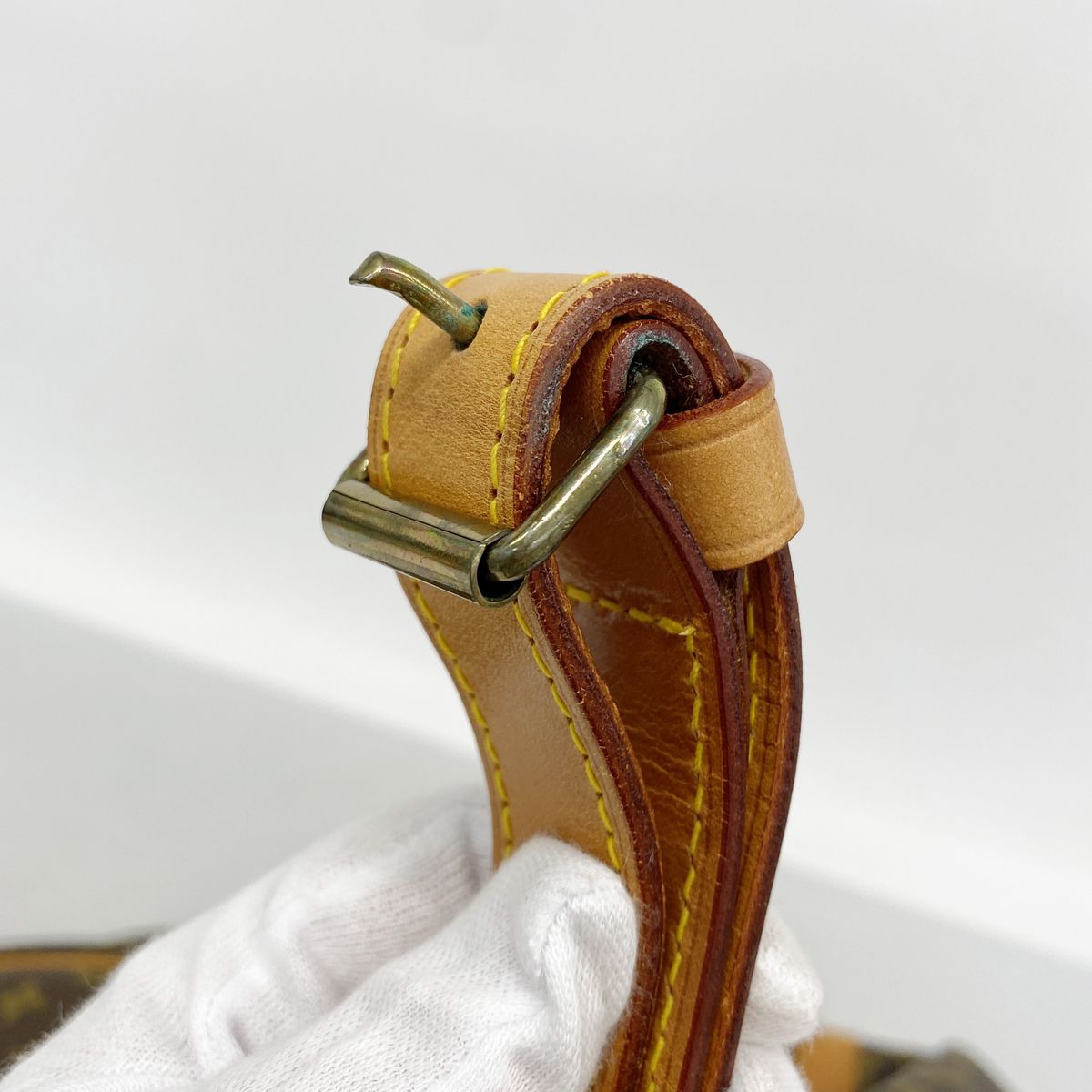 Louis Vuitton Boston Bag Monogram Keepall Bandouliere 55 Brown — view 8