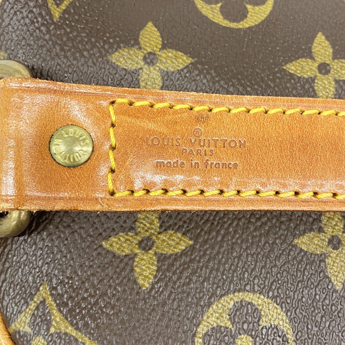 Louis Vuitton Boston Bag Monogram Keepall Bandouliere 55 Brown — view 5