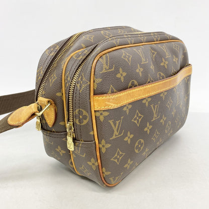 Louis Vuitton Shoulder Bag Monogram Reporter PM Brown — view 2