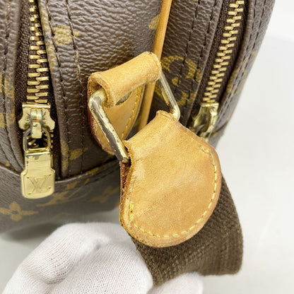 Louis Vuitton Shoulder Bag Monogram Reporter PM Brown — view 7