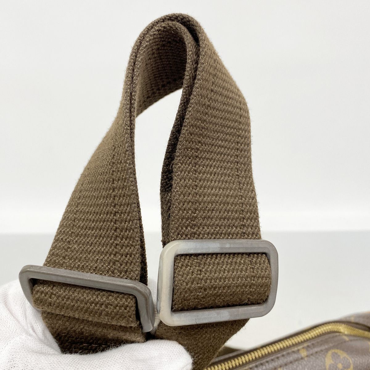 Louis Vuitton Shoulder Bag Monogram Reporter PM Brown — view 8