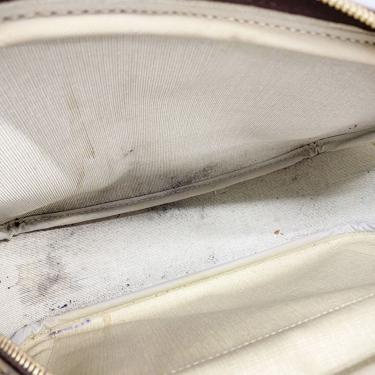 Louis Vuitton Shoulder Bag Monogram Reporter PM Brown — view 4