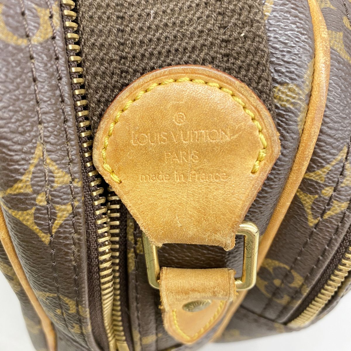 Louis Vuitton Shoulder Bag Monogram Reporter PM Brown — view 5