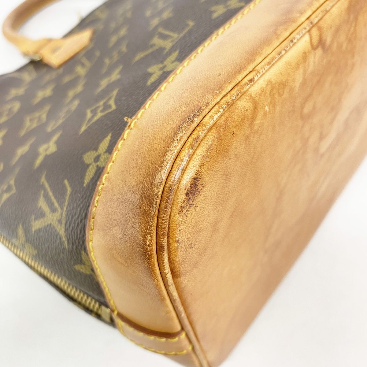 Louis Vuitton Handbag Monogram Alma Brown — view 6