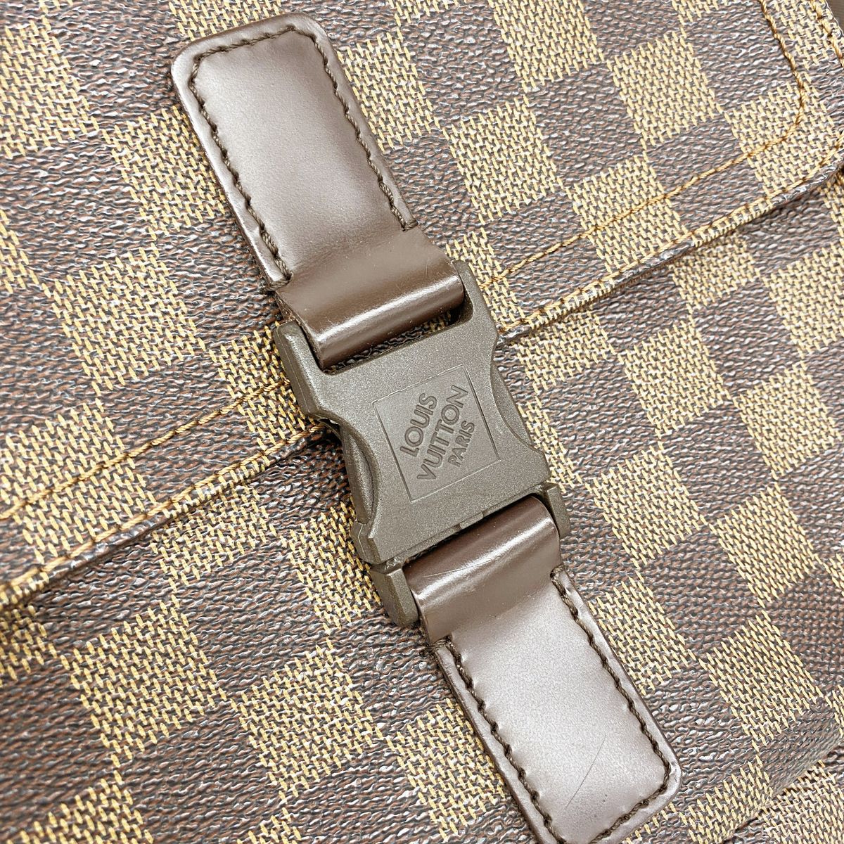 Louis Vuitton Shoulder Bag Damier Pochette Melville Ebene — view 7