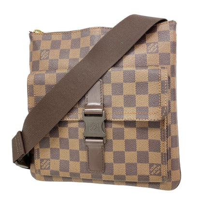 Louis Vuitton Shoulder Bag Damier Pochette Melville Ebene